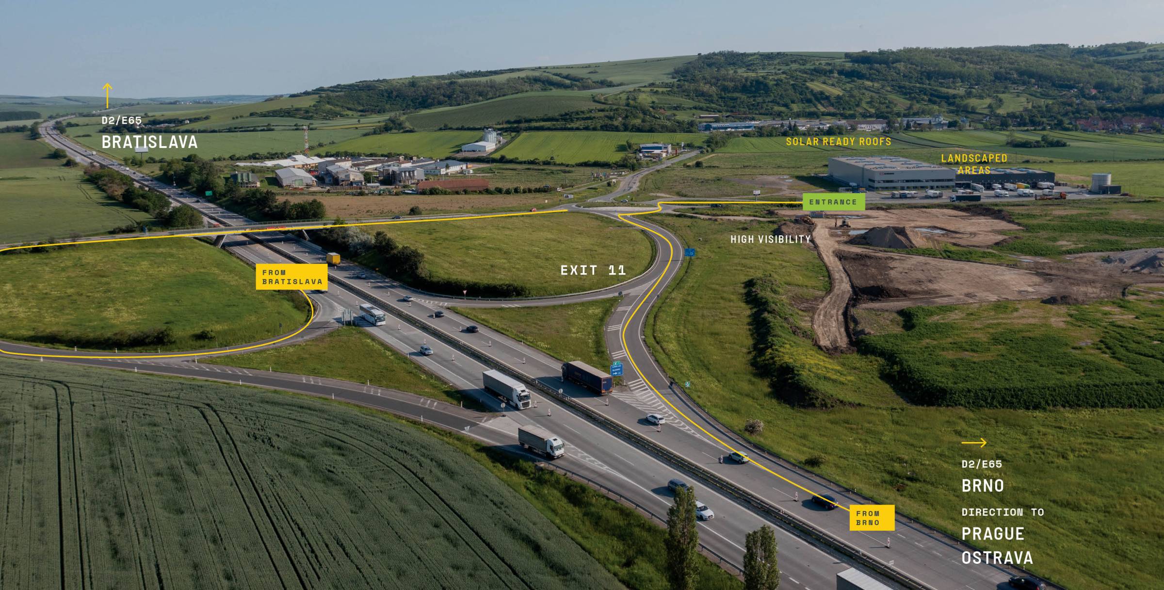 Přiblížení regionální mapy