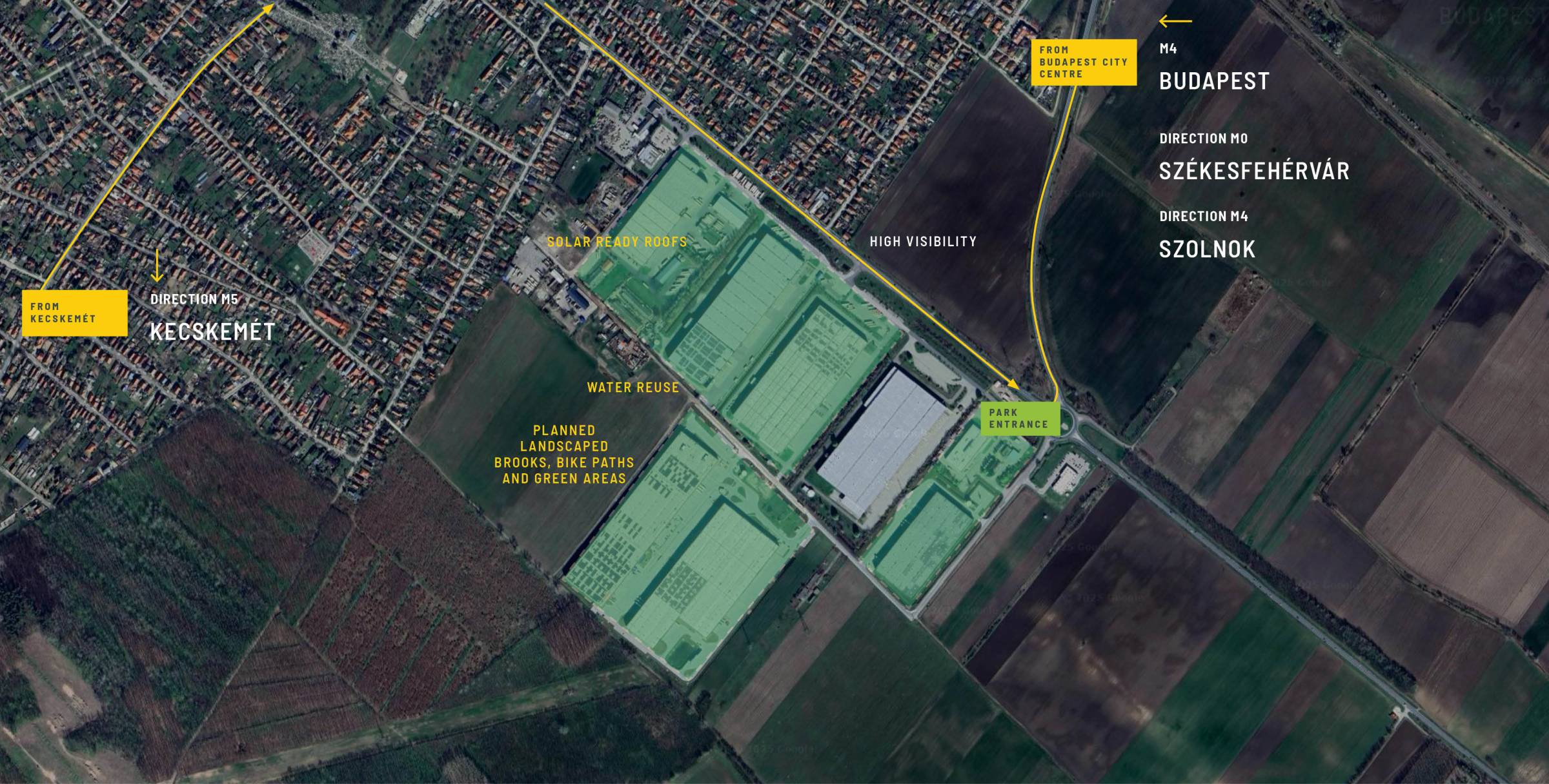 Přiblížení regionální mapy