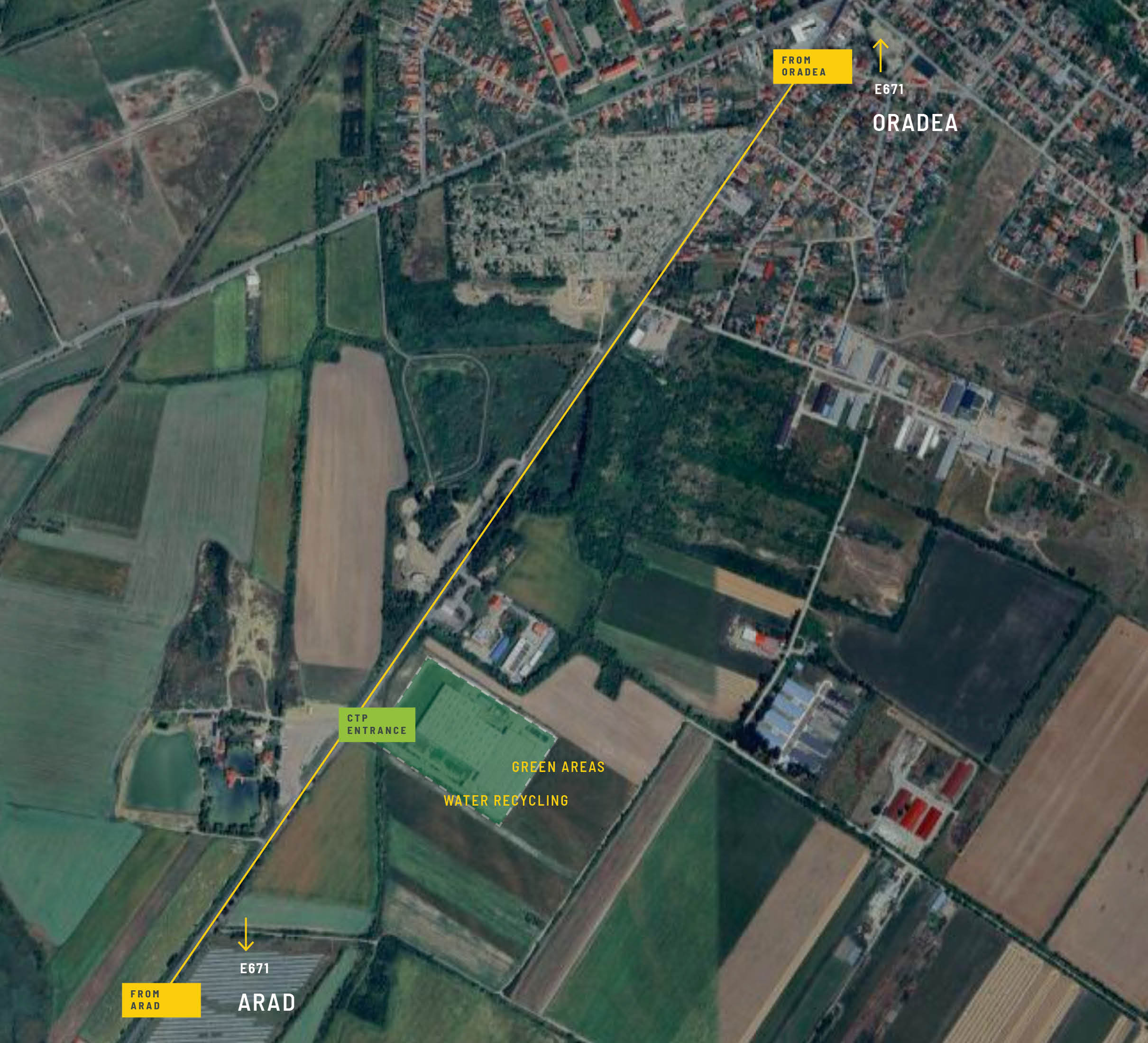 Přiblížení regionální mapy