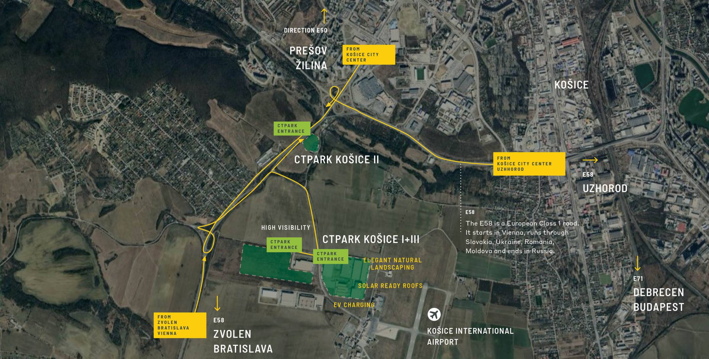 Regionális térkép nagyítása