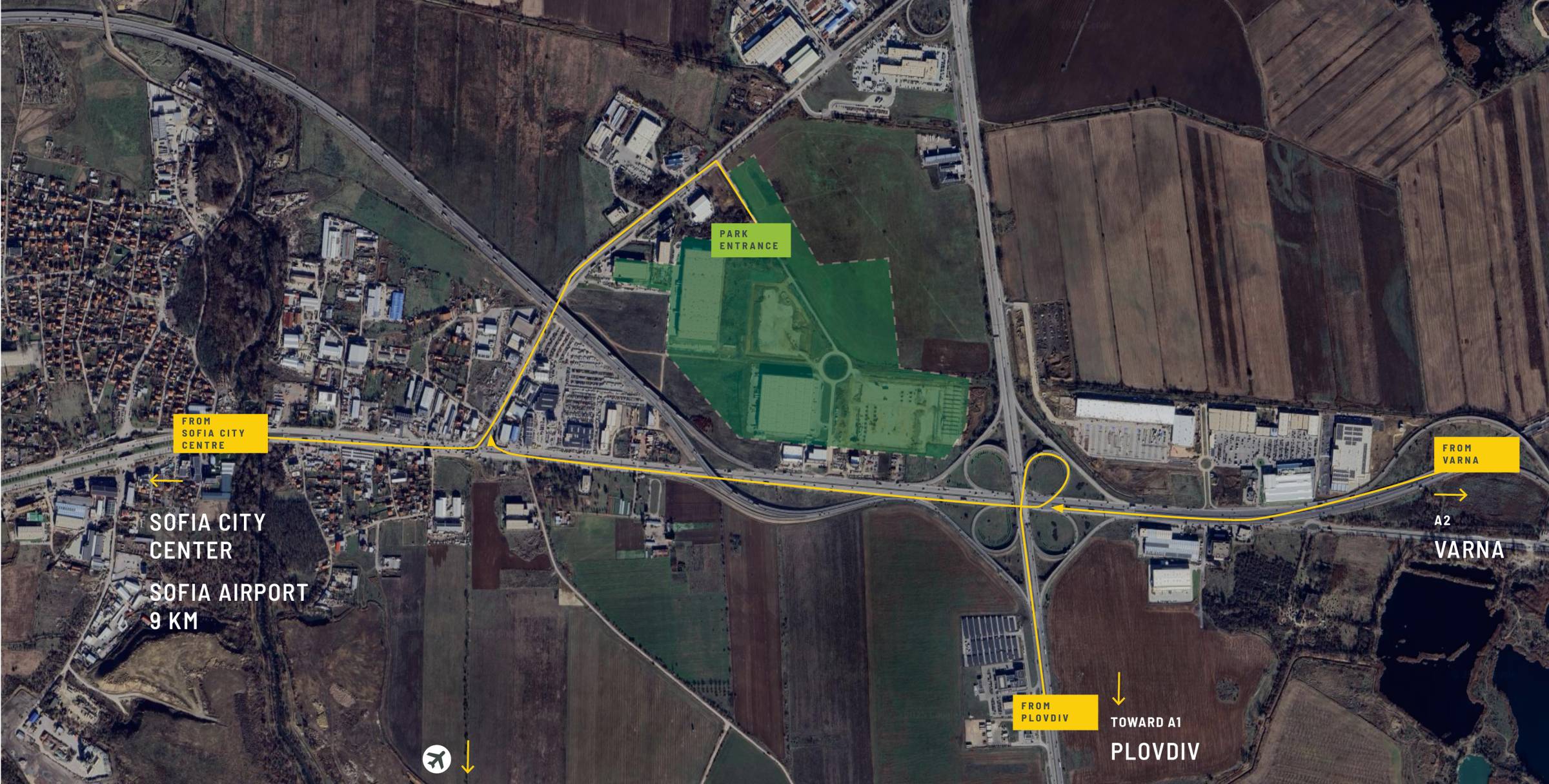 Regionale Karte Zoom