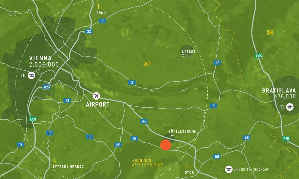 Regionální mapa