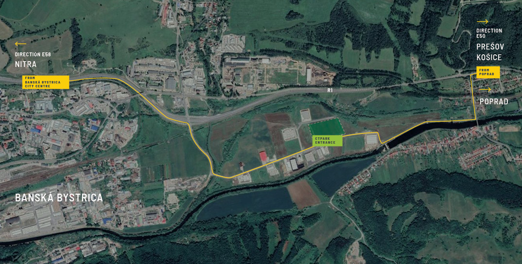 Regionale Karte Zoom