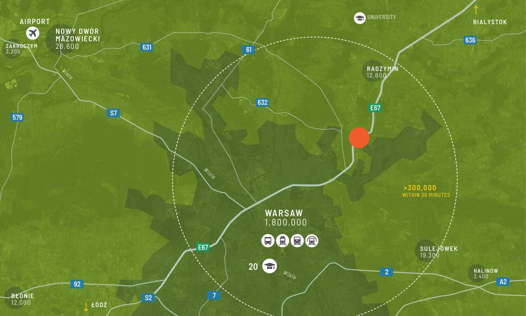 Regionální mapa