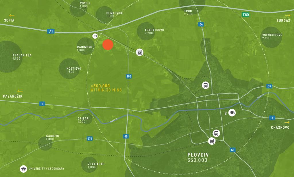 Regionální mapa
