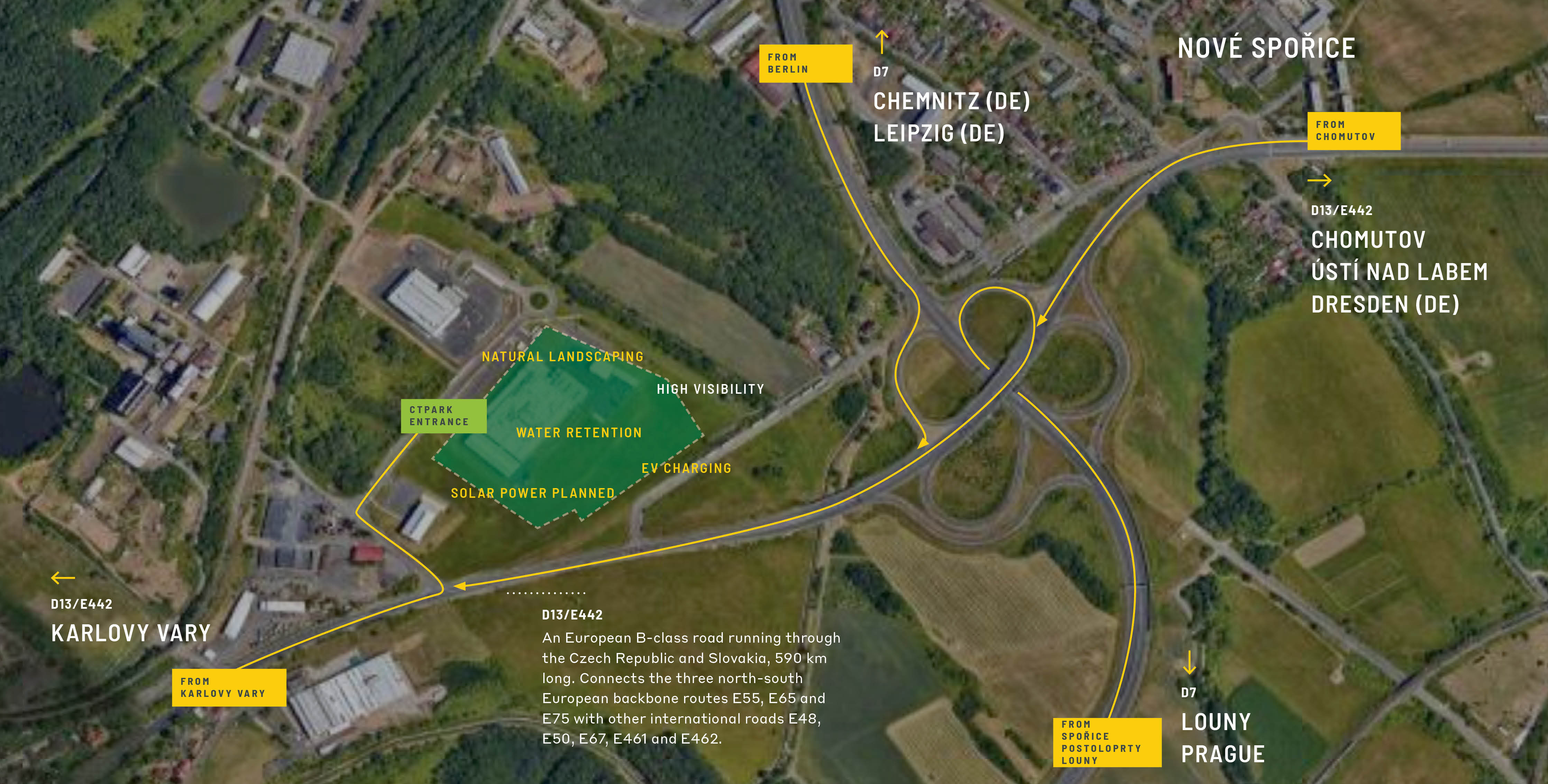 Přiblížení regionální mapy