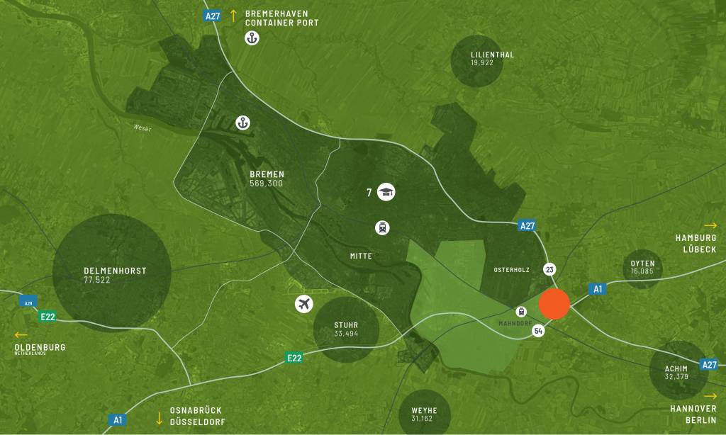 Regionální mapa