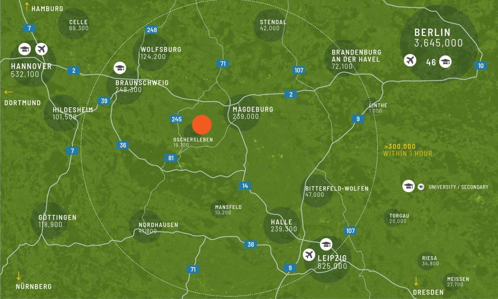 Regionální mapa