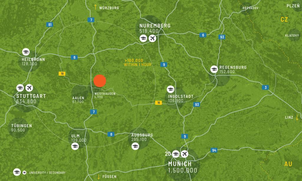 Regionálna mapa