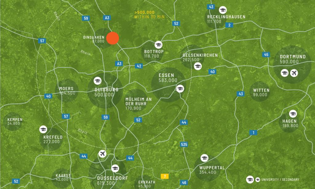 Regionale Karte