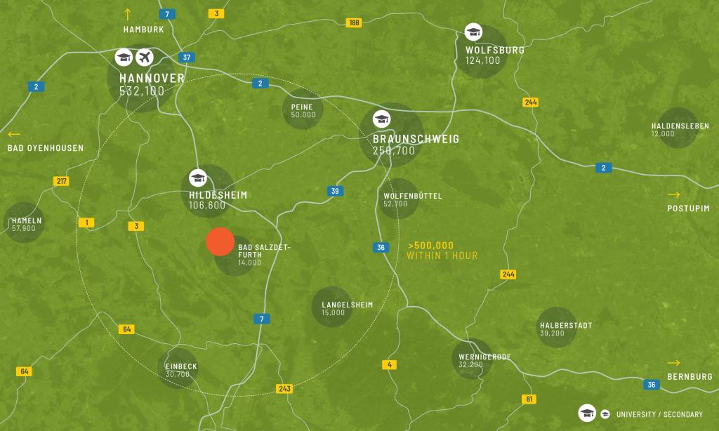 Regionale Karte