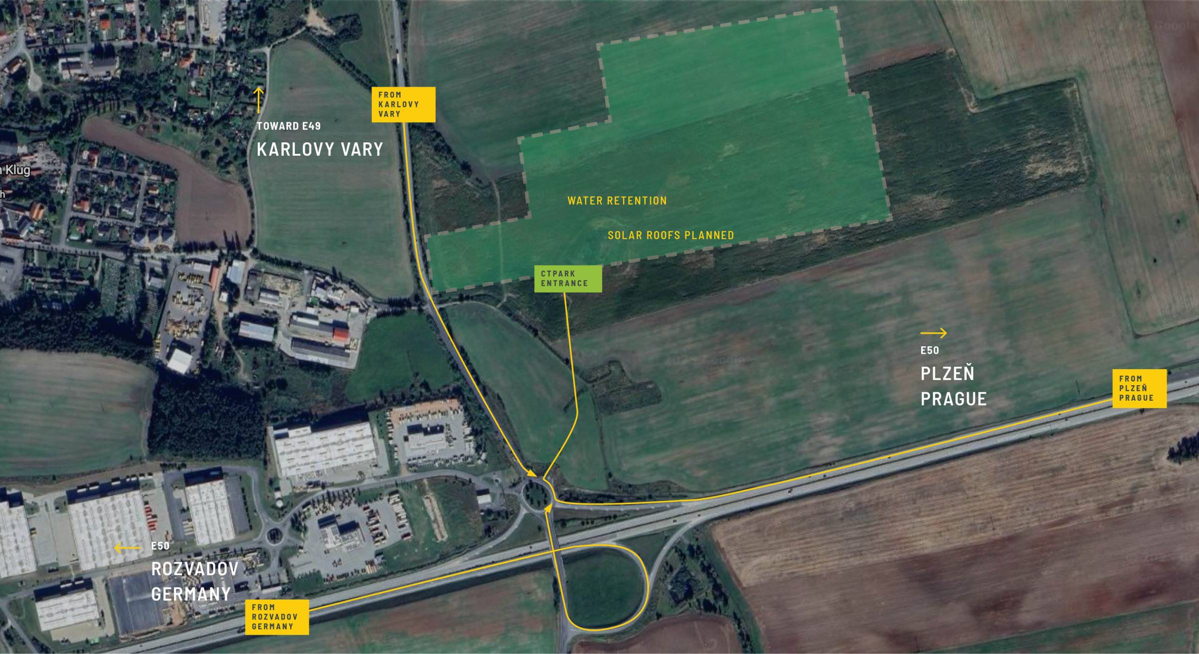 Regionale Karte Zoom