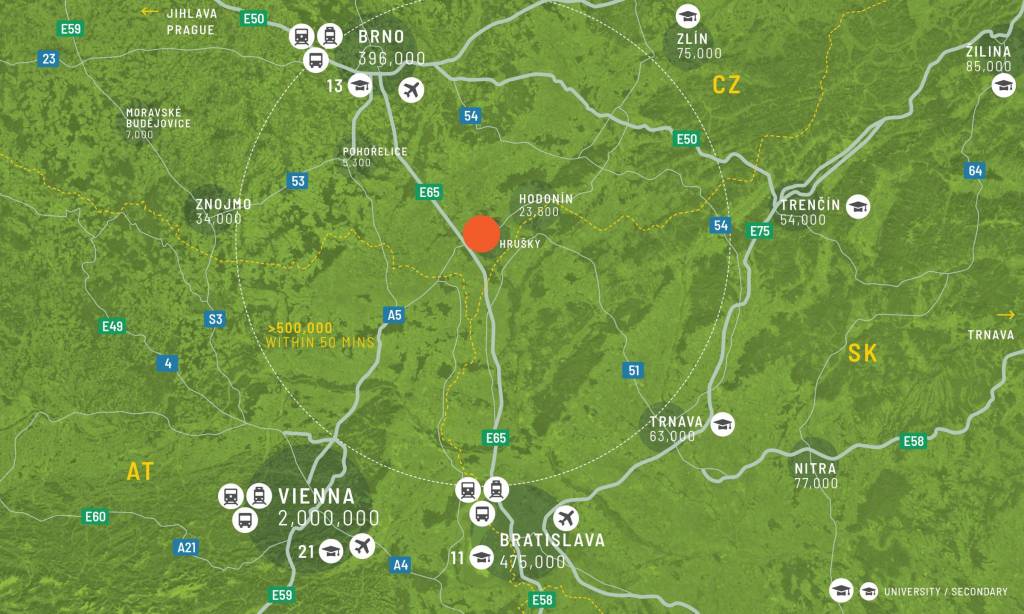 Регионална карта